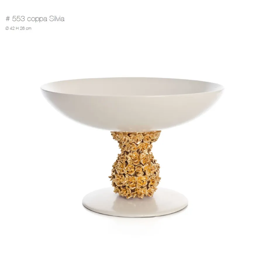 obrazek 1 Delikatny ceramiczny wazon 26cm