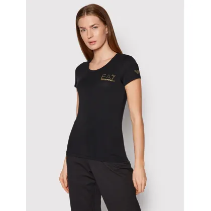 Zdjęcie EA7 Emporio Armani T-Shirt 8NTT65 TJDQZ 1200 Czarny Slim Fit