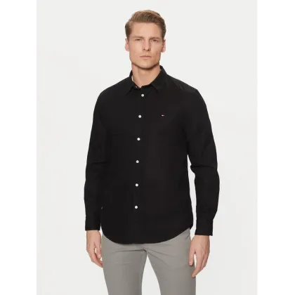 Zdjęcie Tommy Hilfiger Koszula MW0MW38137 Czarny Slim Fit