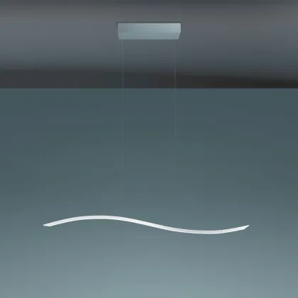 Zdjęcie Piękna lampa wisząca przypominająca falowanie