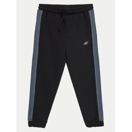 Zdjęcie 4F Spodnie dresowe 4FJWAW24TTROM759 Czarny Regular Fit