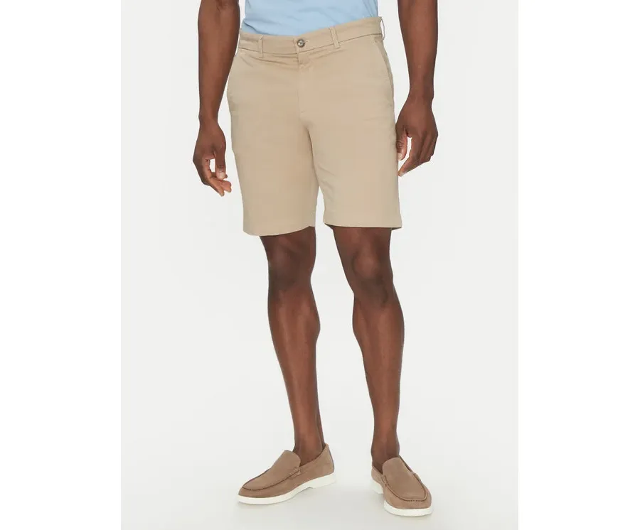 obrazek 1 Hechter Paris Szorty materiałowe 26664 151365 Beżowy Regular Fit
