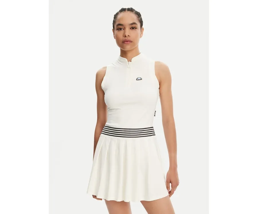 obrazek 1 Ellesse Sukienka codzienna Medusa SGZ21966 Biały Slim Fit