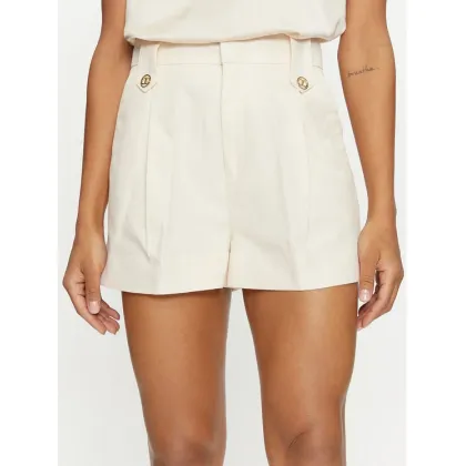 Zdjęcie TWINSET Szorty materiałowe 241TP2565 Écru Loose Fit
