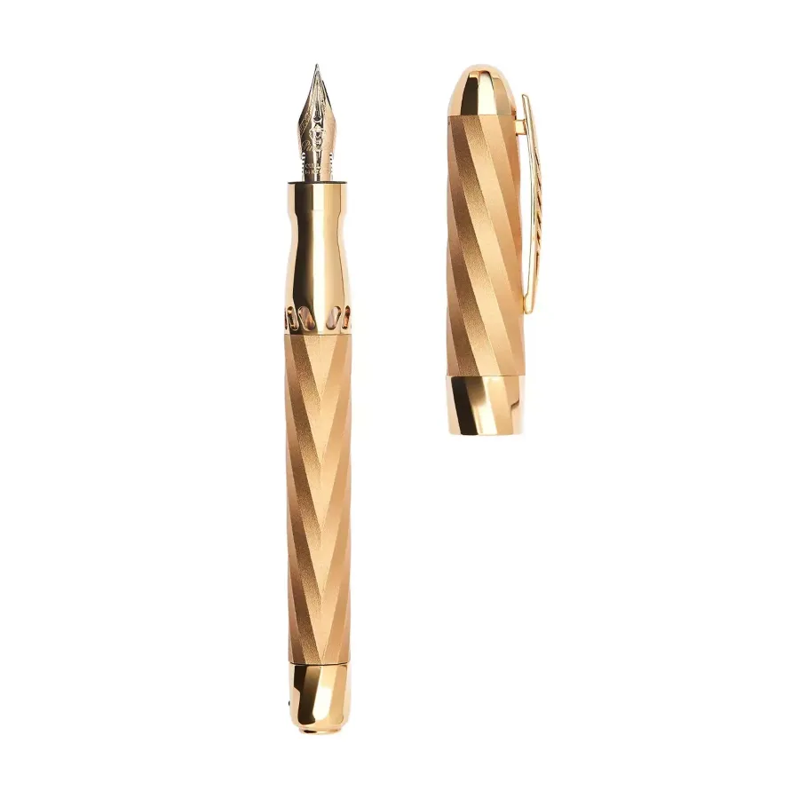 obrazek 2 Cudowne pióro wieczne Psyco-Yellow Gold z włoch