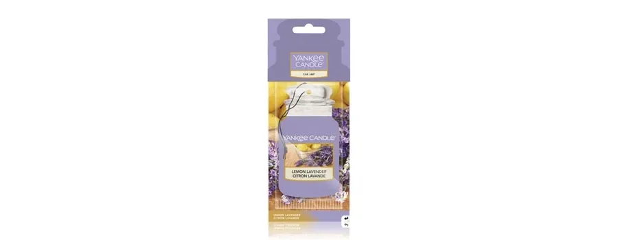 obrazek 1 Yankee Candle Lemon Lavender Car Jar Zapach do pomieszczeń 14 g
