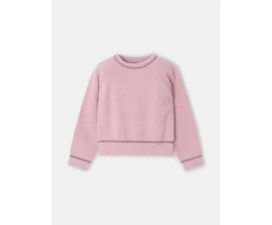 obrazek 1 Mayoral Sweter 4353 Różowy Regular Fit