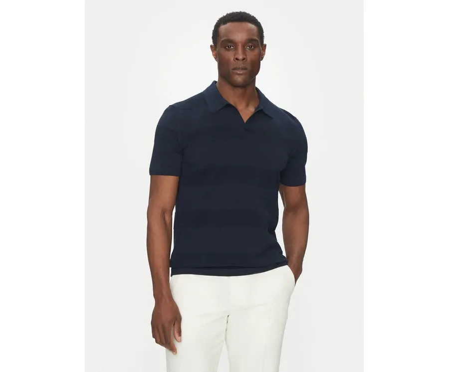 obrazek 1 Hechter Paris Polo 65009 151808 Granatowy Regular Fit