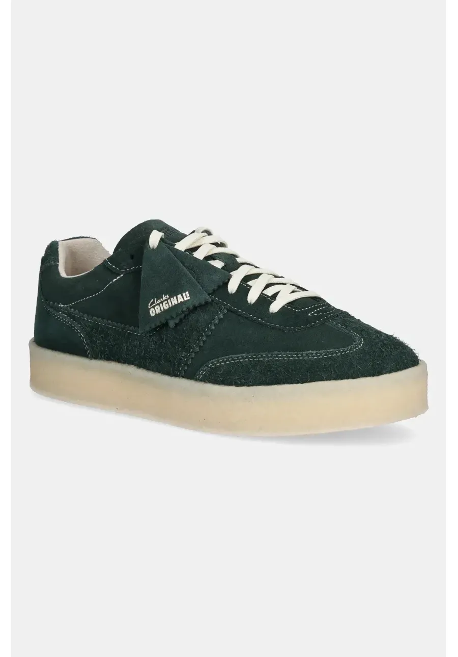 obrazek 1 Clarks Originals sneakersy zamszowe Tor 80 męskie kolor zielony 26180191