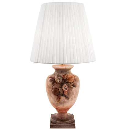 Zdjęcie Ozdobna lampa do salonu - ceramiczna
