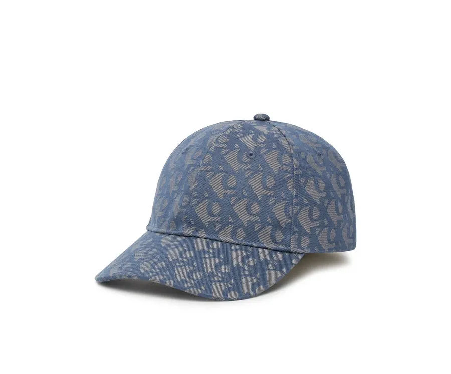 obrazek 1 Calvin Klein Czapka z daszkiem Aop 6 Panel Baseball Cap LV04K5058G Niebieski
