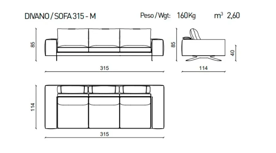 obrazek 4 Stylowa sofa z drewna jodłowego z Włoch - Ulivi Salotti