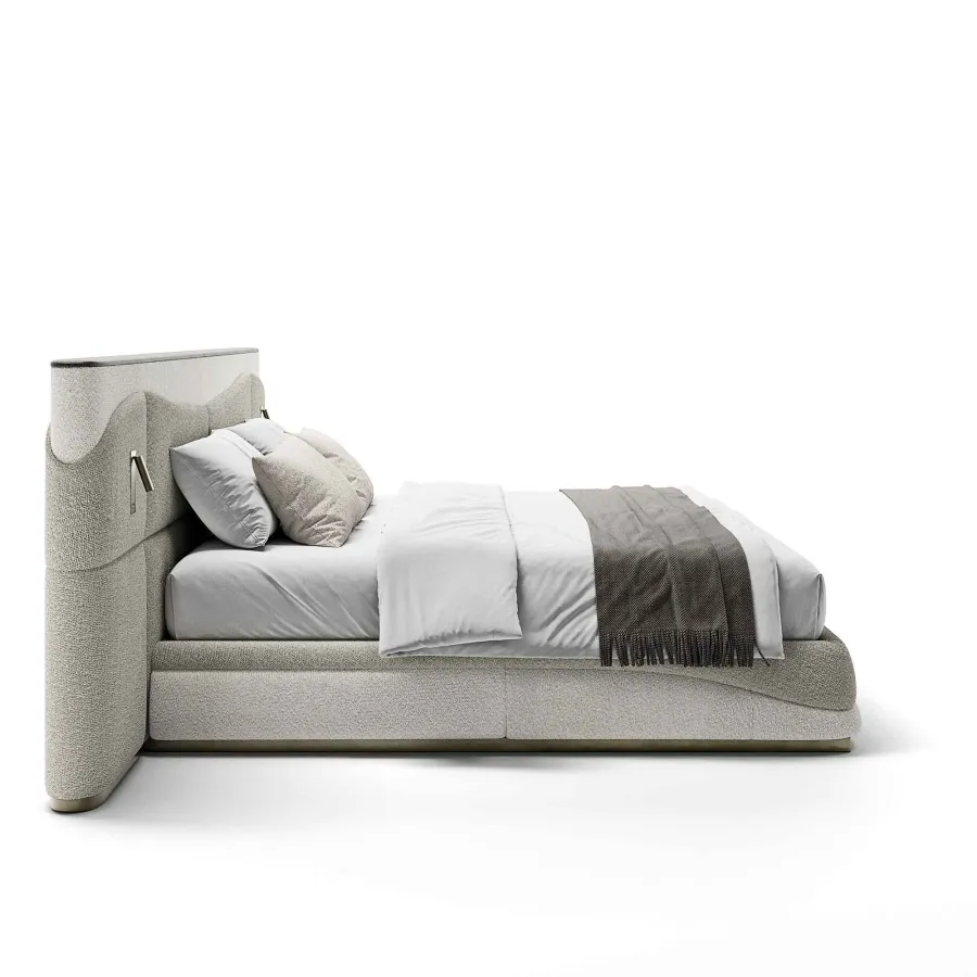 obrazek 11 Eleganckie włoskie łóżko do sypialni - styl modernistyczny