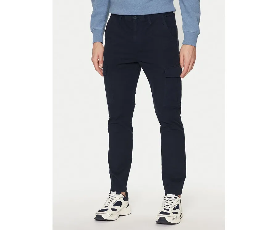 obrazek 1 Tommy Jeans Spodnie materiałowe Austin DM0DM20281 Granatowy Regular Fit