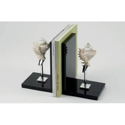 Picture A stylish pair of ebony bookends
