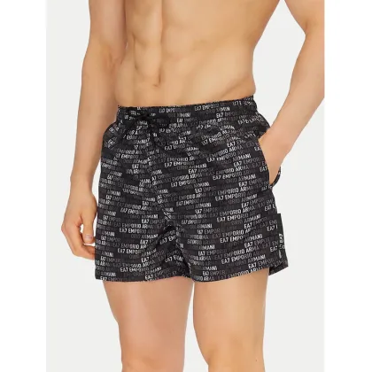 Zdjęcie EA7 Emporio Armani Szorty kąpielowe 7M000510 AF13059 MC085 Czarny Regular Fit