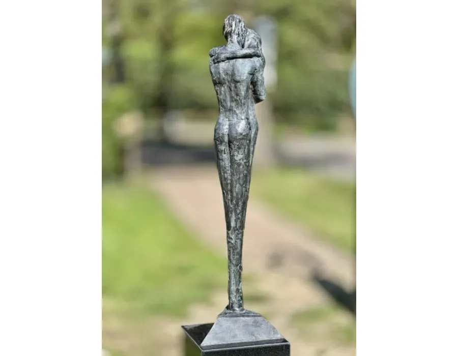 obrazek 3 Wyjątkowa rzeźba do ogrodu "Razem" wykonana z brązu - piękna ozdoba każdego ogrodu