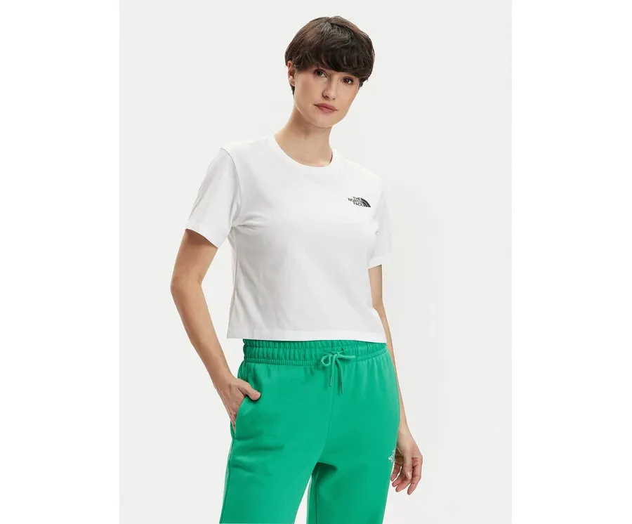 obrazek 1 The North Face T-Shirt Simple Dome NF0A87U4 Biały Relaxed Fit