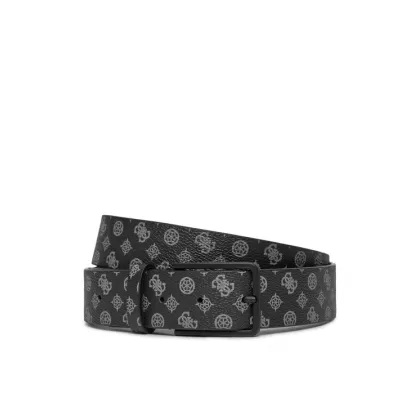 Zdjęcie Guess Pasek Męski Micro Peony Eco Belts BM7793 P4135 Czarny