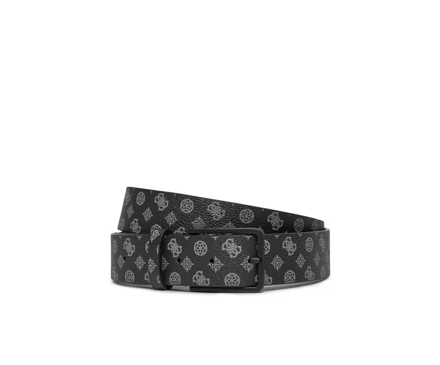 obrazek 1 Guess Pasek Męski Micro Peony Eco Belts BM7793 P4135 Czarny