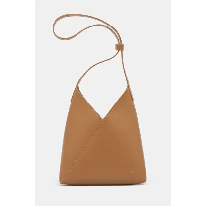 Zdjęcie MM6 Maison Margiela torebka skórzana kolor brązowy SB6ZH0019