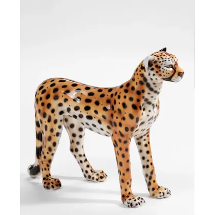 Picture A unique ceramic figure of a cheetah - Il Gattopardo