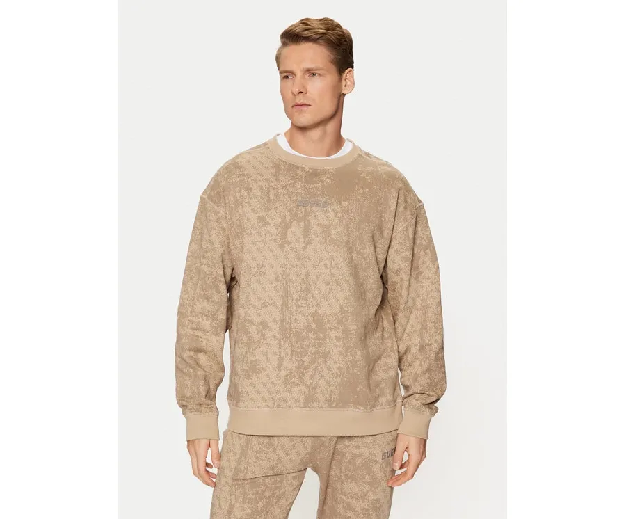 obrazek 1 Guess Bluza Z5RQ17 K9YI1 Beżowy Regular Fit