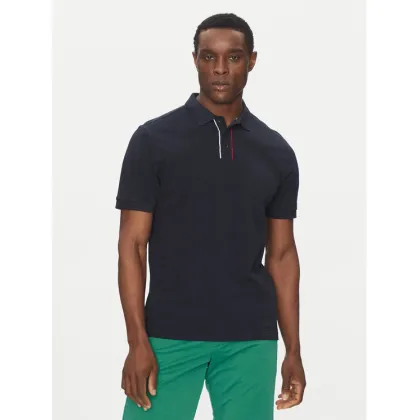 Zdjęcie Hechter Paris Polo Pique H-Eco 74013 151902 Granatowy Regular Fit