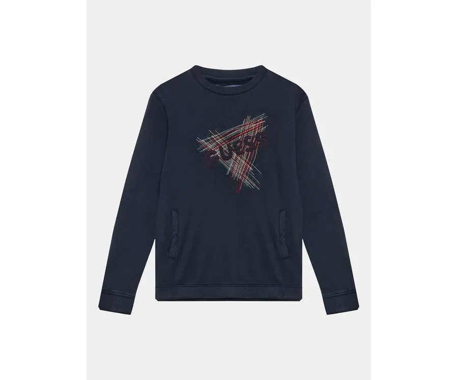 obrazek 1 Guess Bluza L3BQ03 KAD74 Czarny Regular Fit