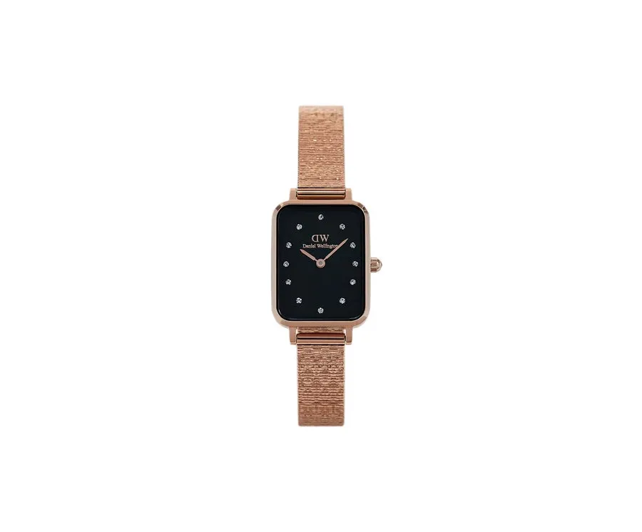 obrazek 1 Daniel Wellington Zegarek Quadro Lumine Pressed Piano DW00100579 Złoty