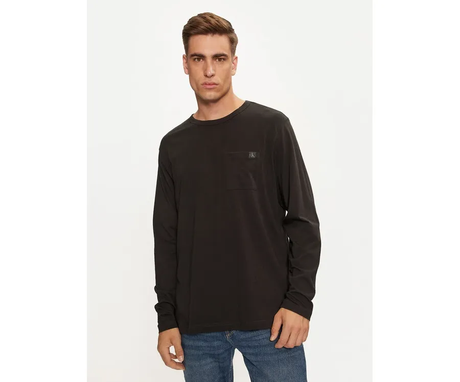 obrazek 1 Calvin Klein Underwear Longsleeve 000NM2668E Czarny Regular Fit