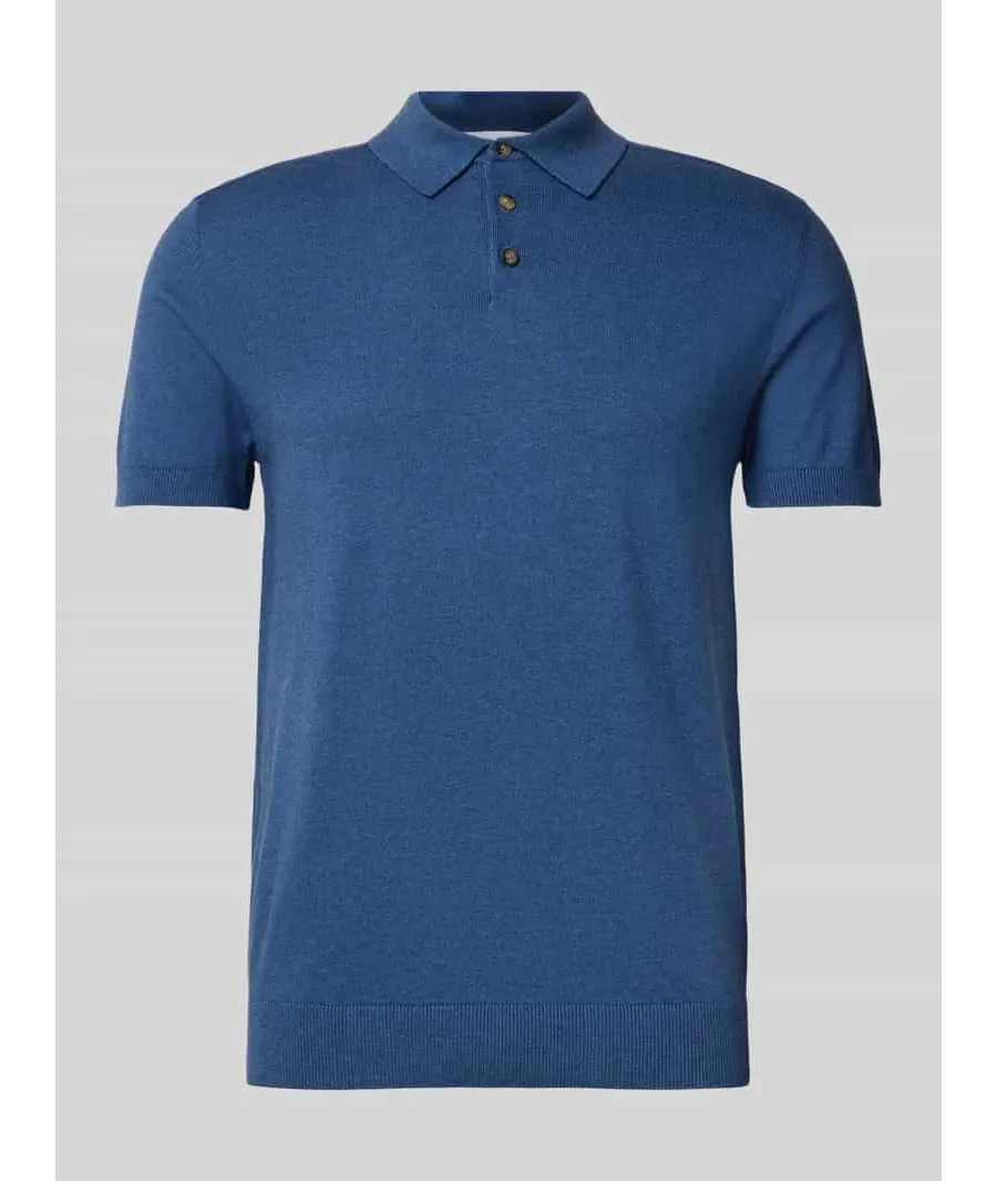 obrazek 1 Selected Homme Polo 16092437 Granatowy Regular Fit