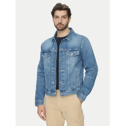 Zdjęcie Tommy Jeans Kurtka jeansowa Ryan DM0DM21860 Niebieski Regular Fit
