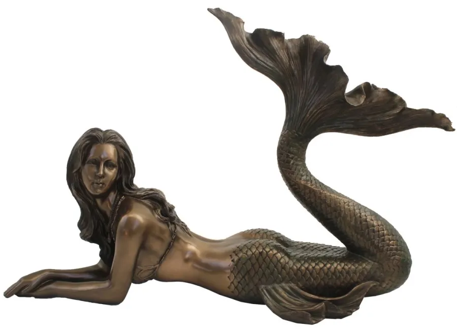 obrazek 1 Duża figura przedstawiająca syrenę morską - 64x26x44 cm