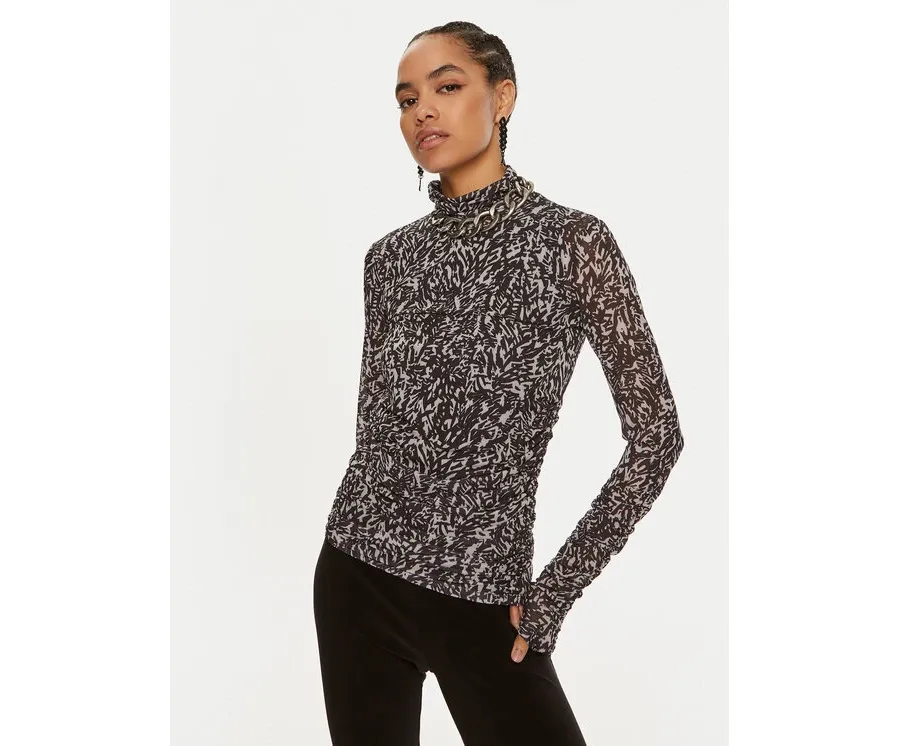 obrazek 1 Patrizia Pepe Bluzka 8M1621 J221-YA19 Czarny Slim Fit