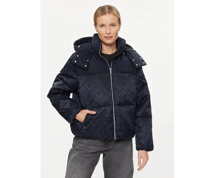 obrazek 1 Tommy Hilfiger Kurtka zimowa New York WW0WW40235 Granatowy Regular Fit