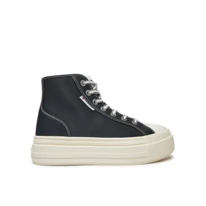 Zdjęcie Tommy Jeans Trampki Foxing EN0EN02704 Czarny