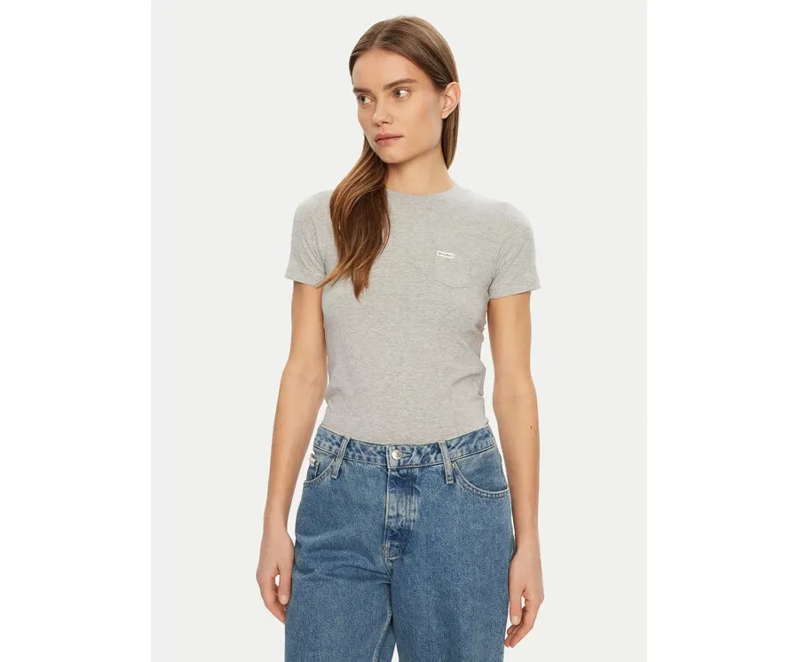 obrazek 1 Guess Jeans T-Shirt W5RI52 J1314 Szary Regular Fit