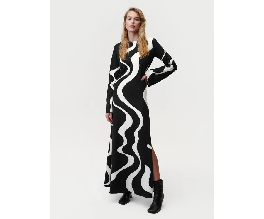 obrazek 1 Undress Code Sukienka codzienna Paloma 755 Czarny Regular Fit