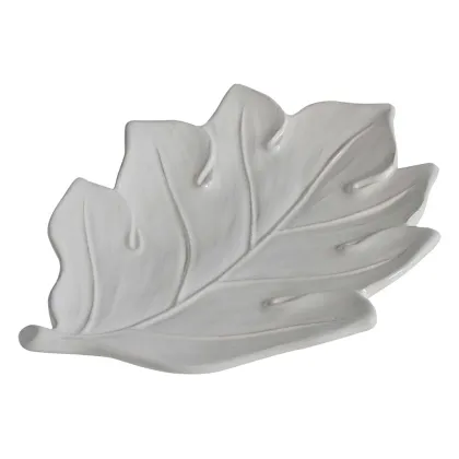 Zdjęcie Elegancki talerz w kształcie liścia - Virginia Casa