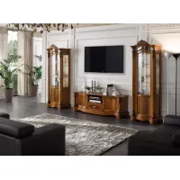 Picture Wonderful handmade Brianza display cabinet