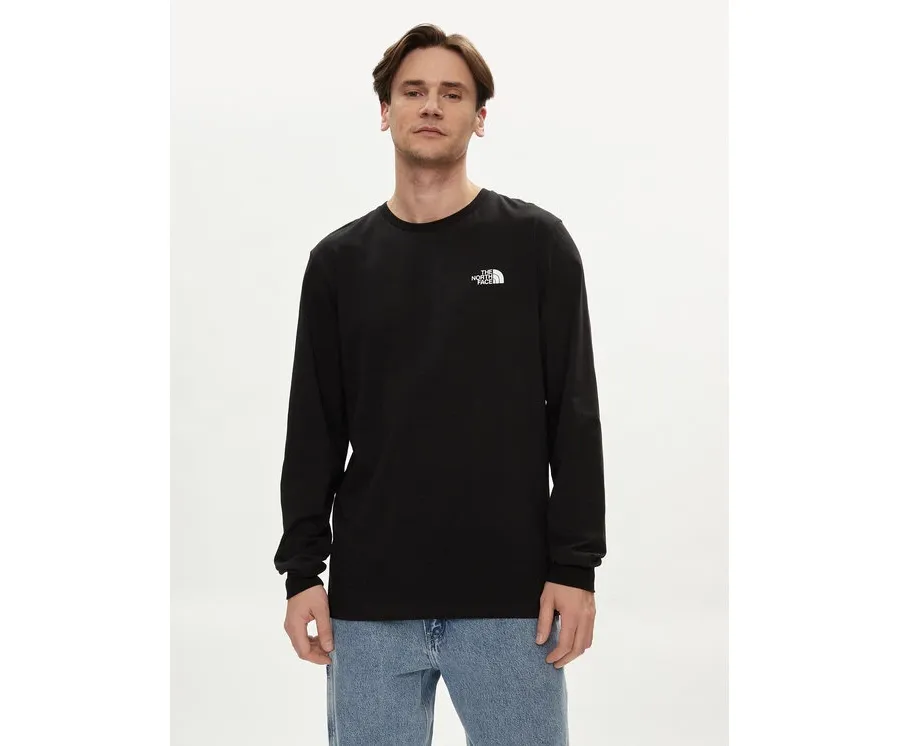 obrazek 1 The North Face Longsleeve Easy NF0A87N8 Czarny Regular Fit