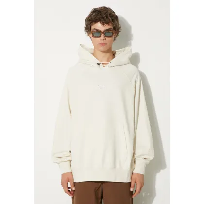 Zdjęcie Vans bluza bawełniana Premium Classics LX Hoodie Fleece męska kolor beżowy z kapturem gładka VN000GZ189F1
