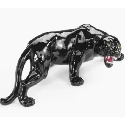 Zdjęcie Pantera ceramiczna figura - Il Gattopardo