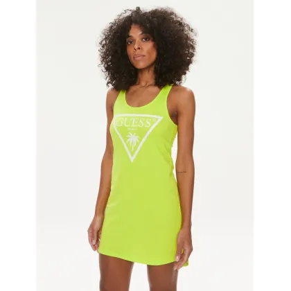 Zdjęcie Guess Sukienka letnia E3GP03 JA914 Zielony Regular Fit