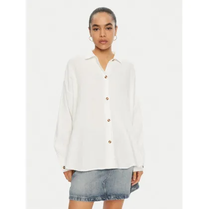 Zdjęcie Roxy Koszula Morning Time ERJWT03613 Biały Regular Fit