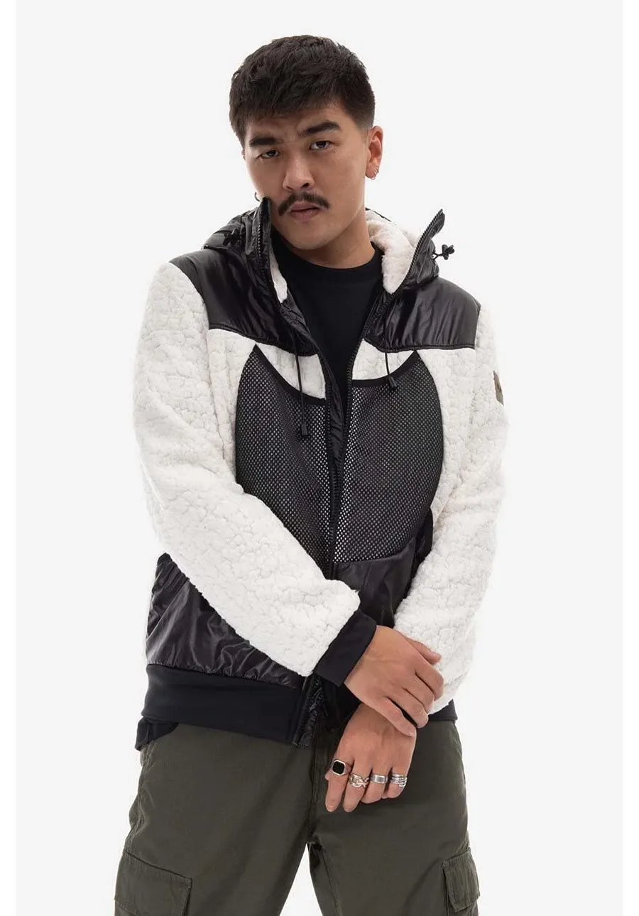 obrazek 1 Griffin kurtka Hooded Jogger męska kolor biały przejściowa GW22.09C-BIALY