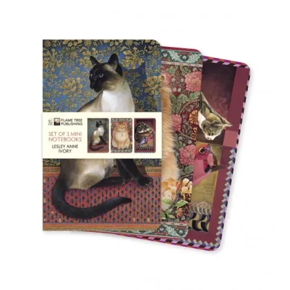 Zdjęcie Stylowa Kolekcja mini notatników Lesley Anne Ivory - Flame Tree Publishing