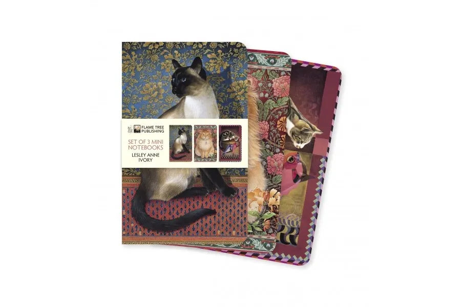 obrazek 1 Stylowa Kolekcja mini notatników Lesley Anne Ivory - Flame Tree Publishing