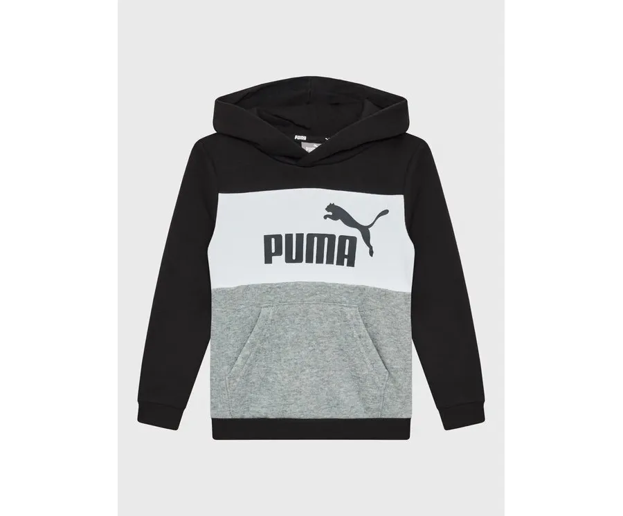obrazek 1 Puma Bluza Essentials+ Colourblock 849081 Czarny Regular Fit